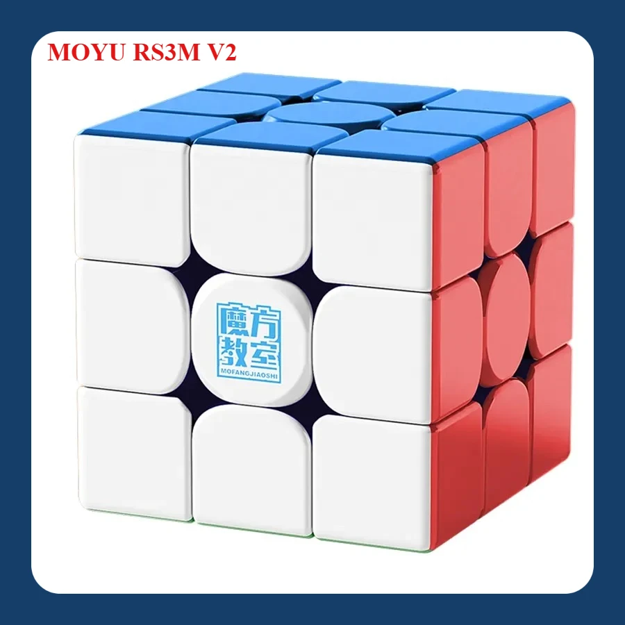 

Moyu 3x3 Cube Super RS3M V2 3x3x3 Cube Магнитный УФ/MagLev UV/MagLev Шариковый сердечник с УФ-покрытием Версия MFJS Cubo Magico Magic Cube