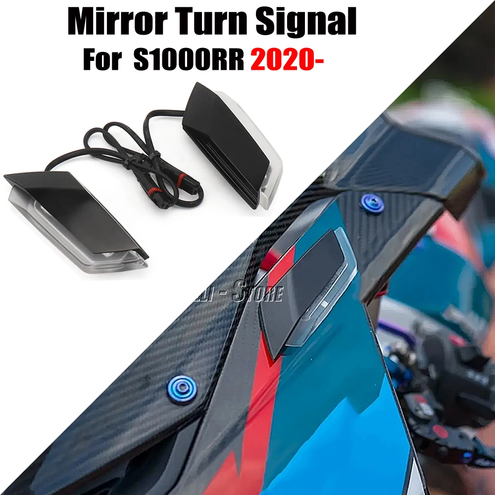 

Motorcycle S 1000 RR LED Turn Signal Flasher Mirror Position For BMW S1000RR s1000rr Front Invisible Light 2020 2021 2022 2023