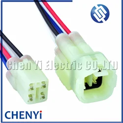 4 Pin HM 090 male female Auto Oxygen Sensor plug Waterproof Electrical Connector Wire Harness Plug 6180-4181 6187-4441
