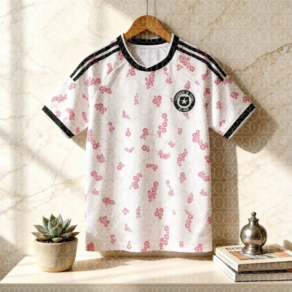 Camiseta de Fútbol de Chile para la Competencia 2026, Secado Rápido y Transpirable, Ropa Deportiva, Camiseta para Fanáticos del Fútbol, Informal, Combinable para Familias