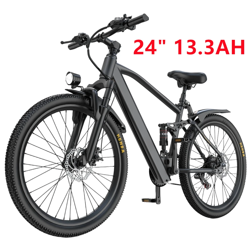 26" 24" Electric Mountain E Bike For Adults, 1000W Peak Motor Commuter Ebikes, 36V 10.3AH 13.3AH High Capacity Battery, 19.7 MPH 36.9 Miles 4Hour Fast Charging, 7/21 Speed Gears Adults Electric Motorcycles Bicycle ﻿ image 2