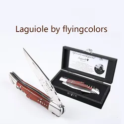 Stainless Steel Wine Knives Laguiole Corkscrew Bottle Openers Porket Knife Wood Handle Wedding Beer Can Wine Accessories Kitchen