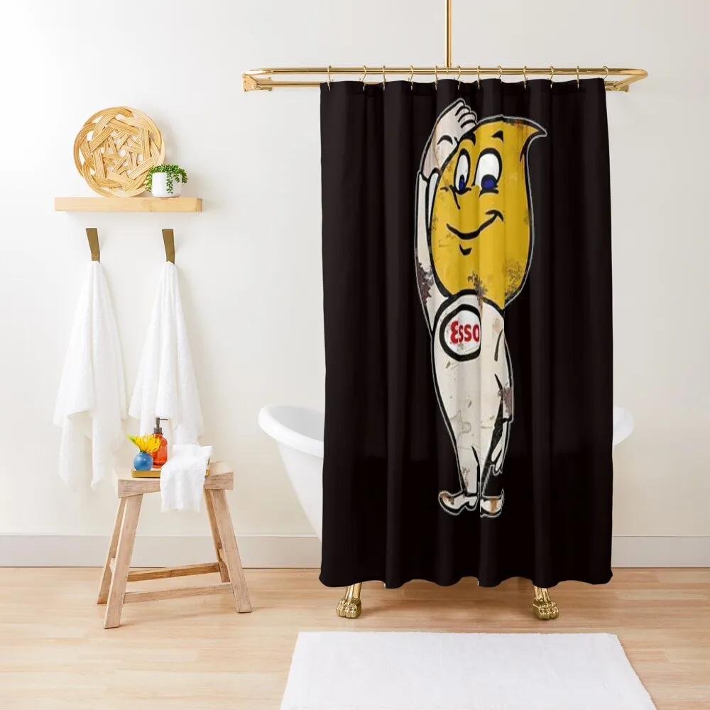 

Esso Mascot Shower Curtain Cute Shower For Bathrooms With Beautiful Designs Bathroom Box Window Curtain