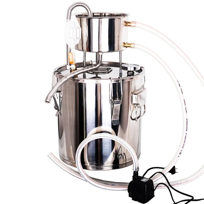 

304 Stainless Steel Household Wine-Making Equipment Machine Pure Dew Distilled Water Grain Distilled Spirit Ferment Steamed Wine