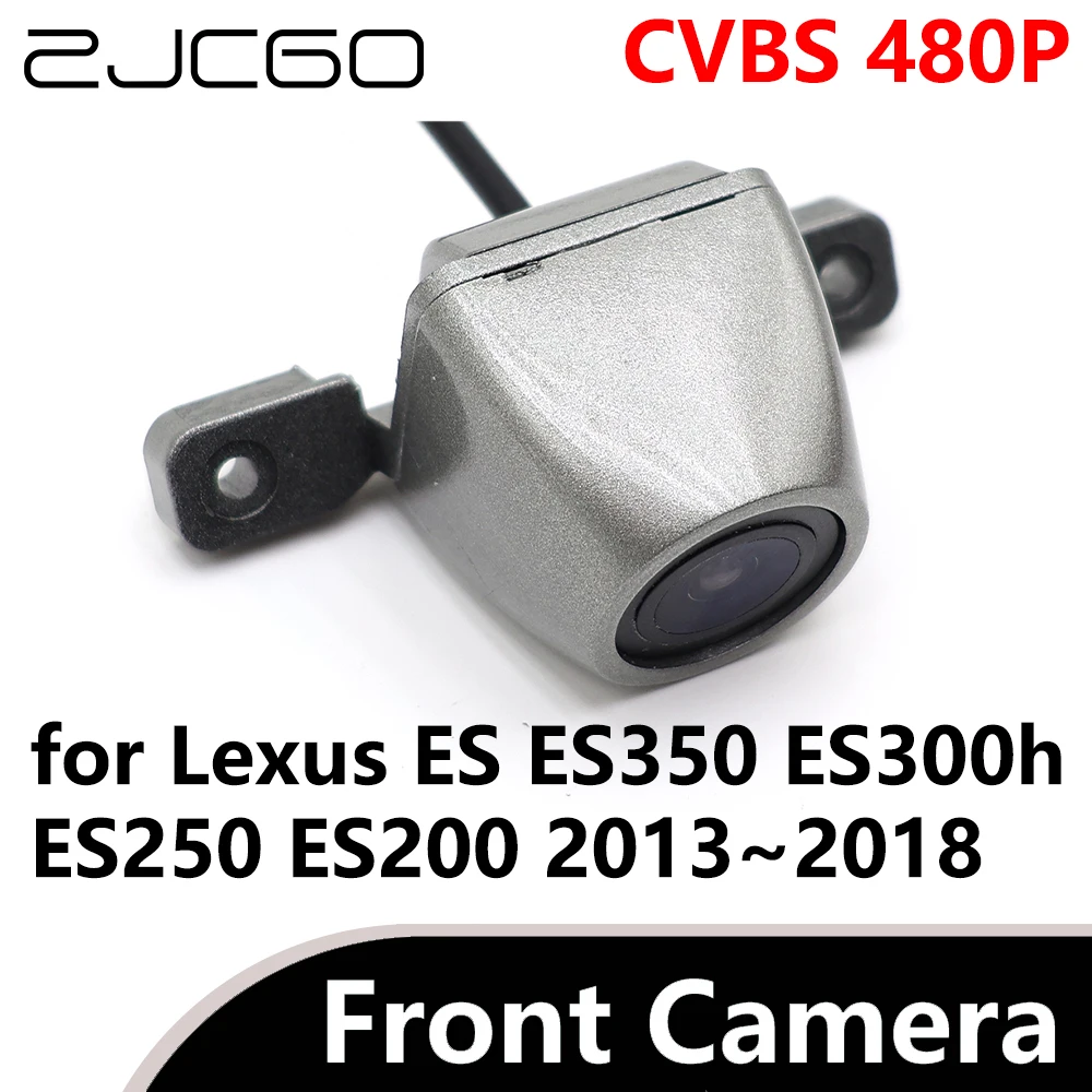 

ZJCGO CVBS 480P 170° Car Parking LOGO Front View Camera waterproof for Lexus ES ES350 ES300h ES250 ES200 2013~2018