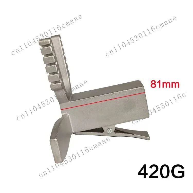 10‑Strand Rubber Band Footrest Stainless Steel Sliding Bow Head Square Tube Fitness Accessory