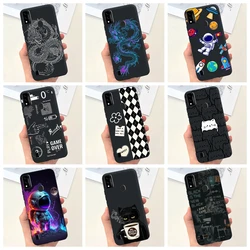 For ZTE Blade A51 A71 2021 Case Soft Silicone Bumper Cool Style Dragon Astronaut Cat Fundas ZTE A71 BladeA51 Housing Shockproof