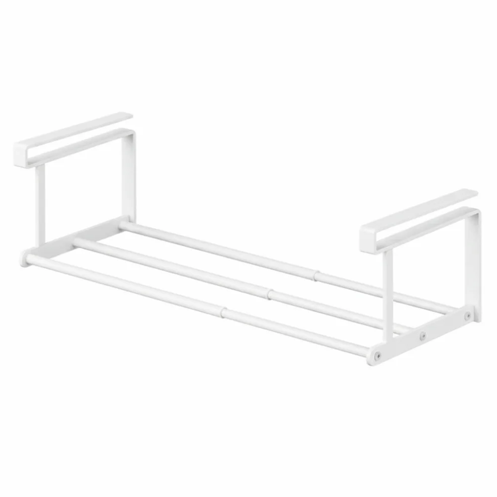 Hanging Design Space Saving Metal Shoe Rack Adjustable No Drill Expandable Shelf Efficient New Shoe Organizer Wardrobe Use