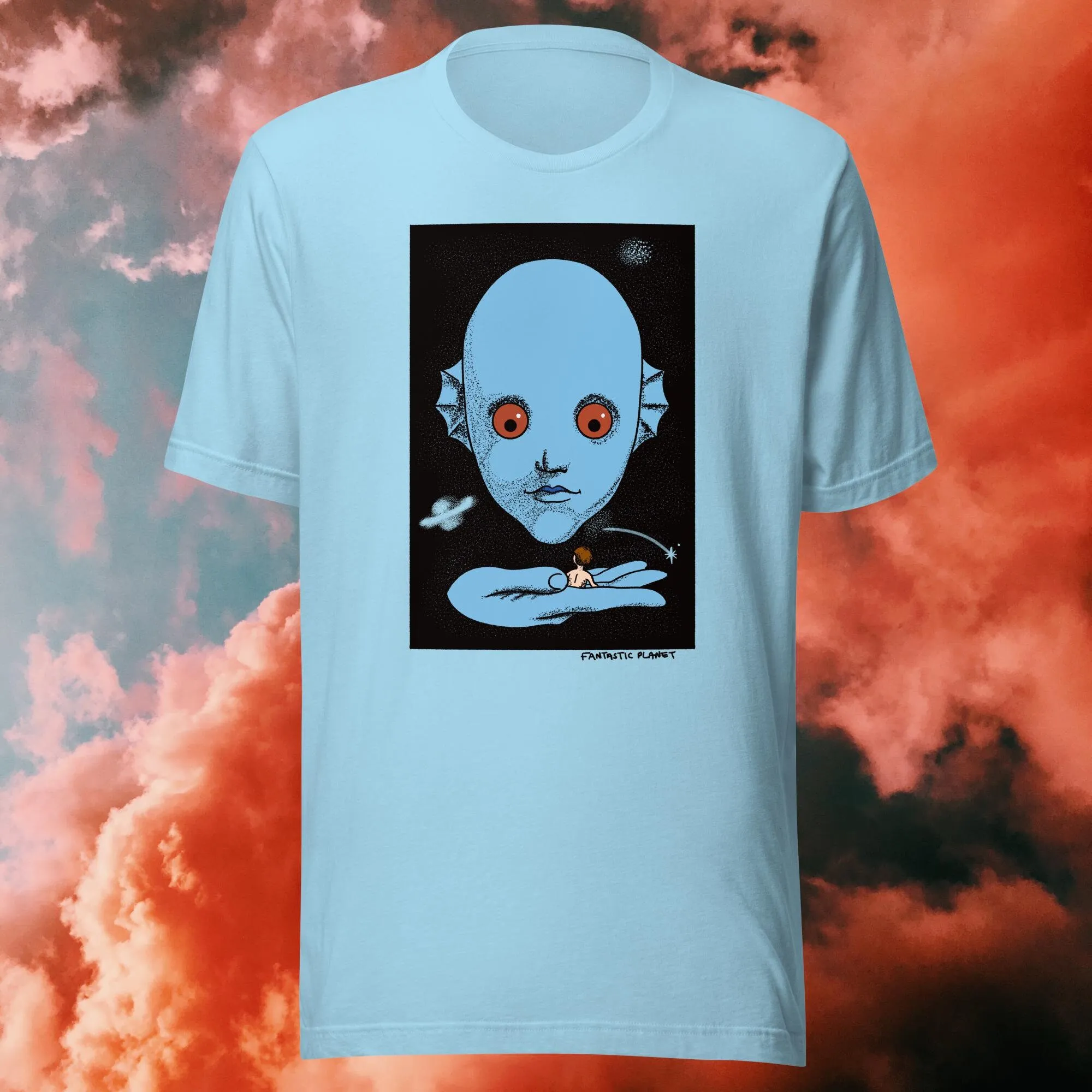 Fantastic Planet Psychedelic Science Fiction Film Planete Sauvage Unisex t-shirt