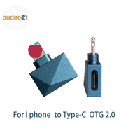 Audirect L/C OTG 2.0 USB OTG Light to Type C Socket For iPhone DAC Decoder AMP Headphone Amplifier