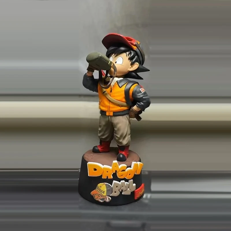 10cm Dragon Ball Anime Figures Sun Goku Drink Water Action Figure Statue Model Doll Collection Toys Gifts