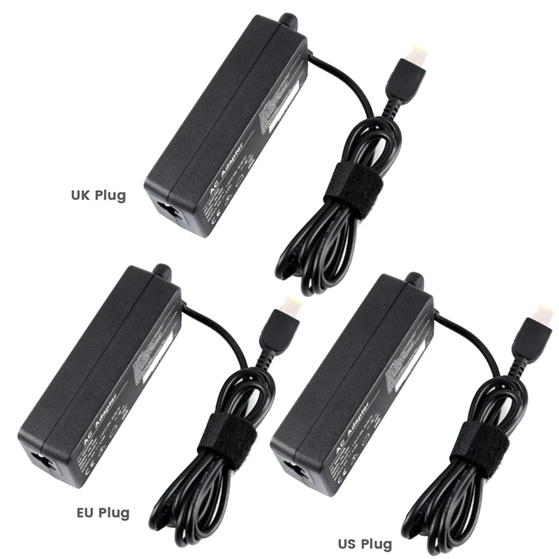 Suitable For Lenovo Notebook Power Adapter 20V 3.25A 65W Computer Charger USB Interface UK Plug