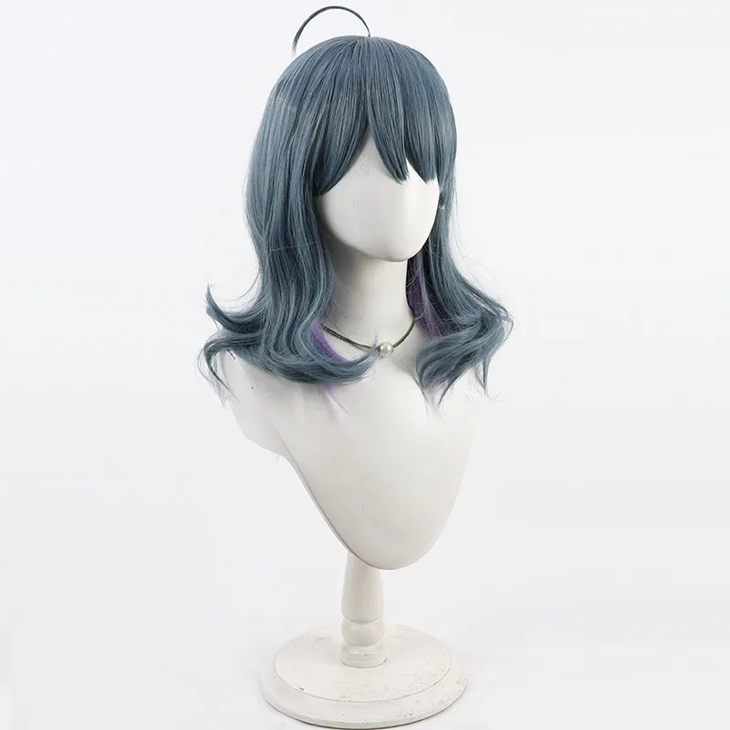 Virtuele YouTube Vtuber Toru Koshimizu Cosplay Pruik Halloween Carnaval Party Props Synthetisch haar Hittebestendige vezel + Pruikdop