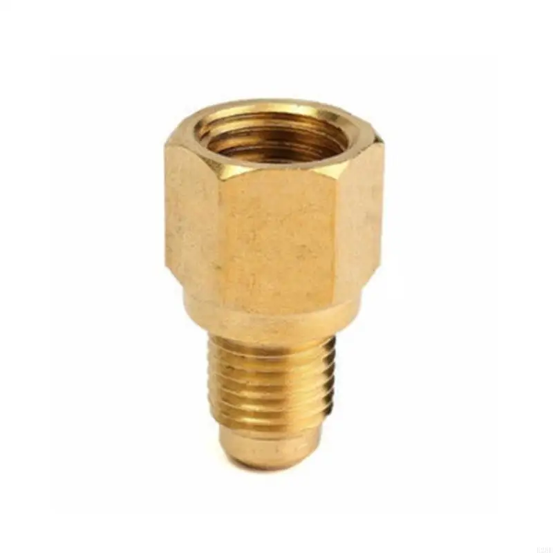 E28F 1/4 SAE Male Male Adapter Brass Conversion Care Comple Adapter Nitrogen منظم تجهيزات محول