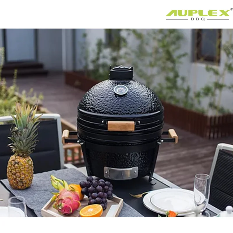 16 Inch Kamadogrill Ceramic BBQ Outdoor BBQ Household Large Green Egg Smoke Stove Ceramic Stove