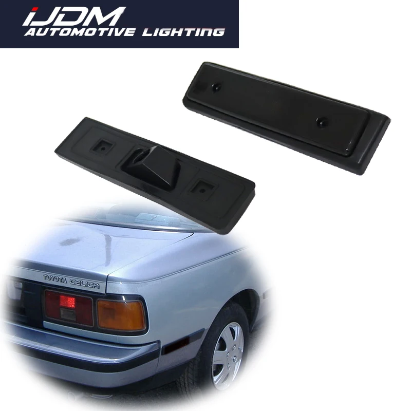 For 1986 1987 1988 1989 Toyota Celica ABS Rear Fender Side Marker Parking Light Cover Shells No Bulb / Socket Car Accessories