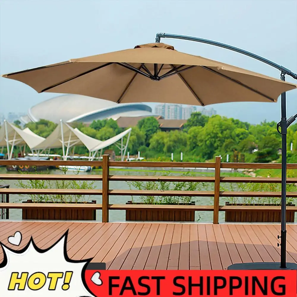 

Зонт-парасоль 2м с 6 спицами, без стойки, с защитой от УФ-излучения, съемный, для улицы, пляжа, сада