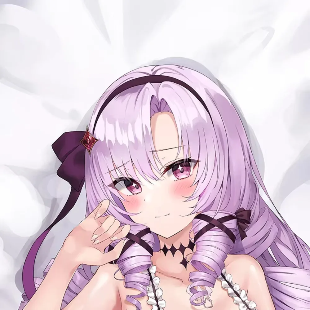 Salome Hyakumantera Dakimakura Vtuber Hing funda de almohada de cuerpo completo funda de cojín funda de almohada decoración de cama para el hogar funda co