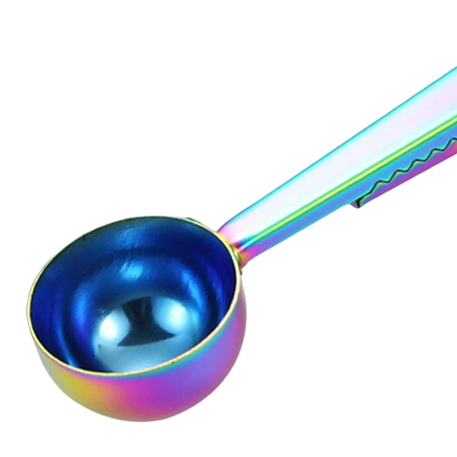Kaffee löffel mit Verschluss clips Multifunktions-Espresso löffel für Protein pulver,