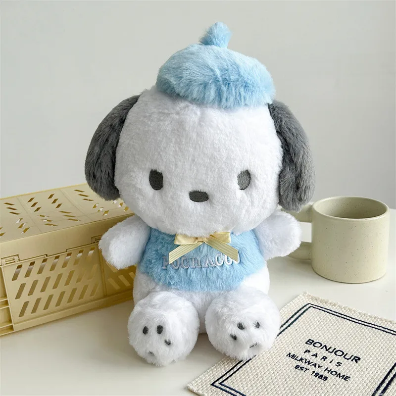

Оригинальная плюшевая игрушечная Подушка Sanrio с мультяшным полакко, мягкие набивные куклы из аниме, милые украшения для детей, рождественские подарки на Хэллоуин