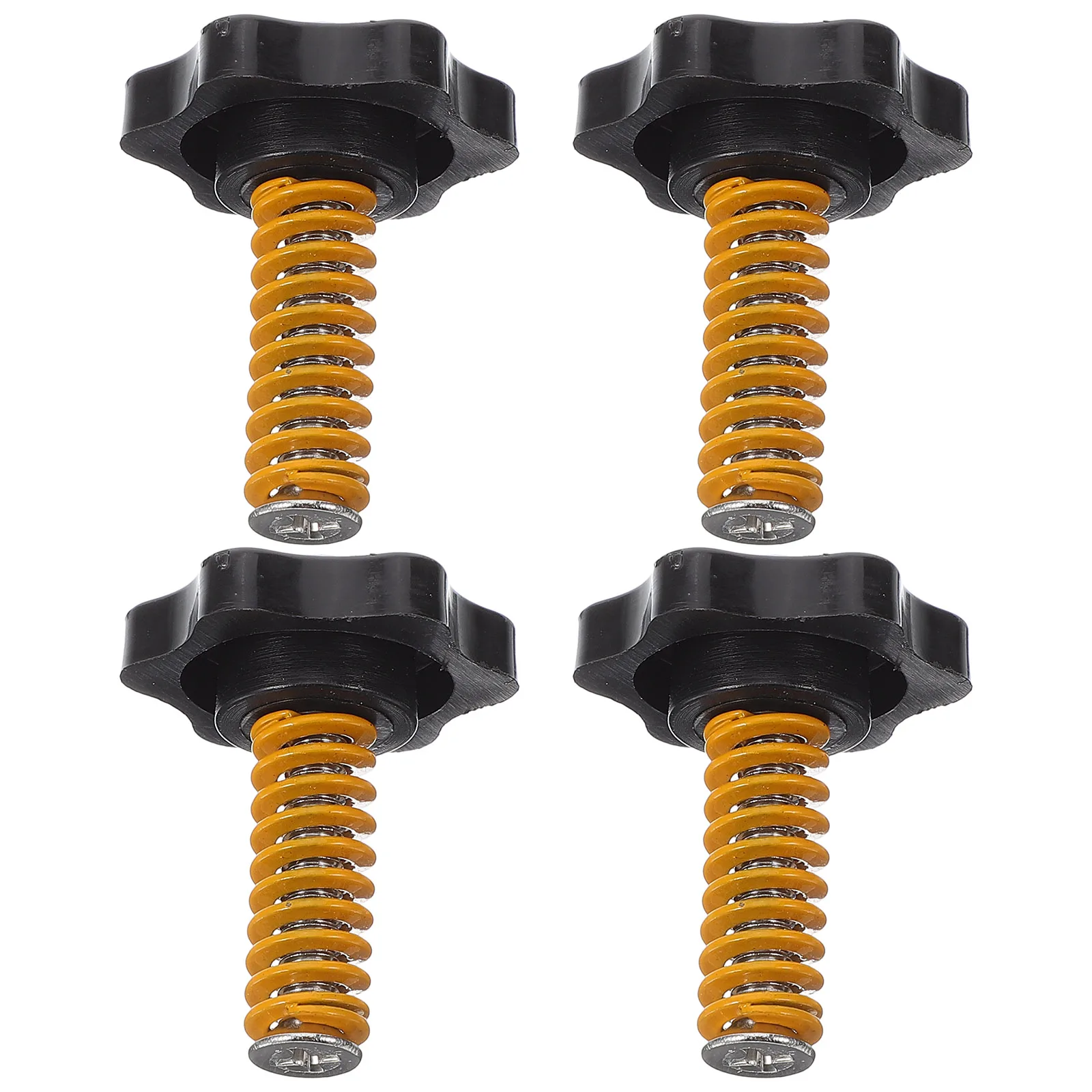 

M5*40MM Yellow Nuts 3D Printer Screws 3D Printer Bed Springs Heatbed Leveling Kit Leveling Kit Parts screws set