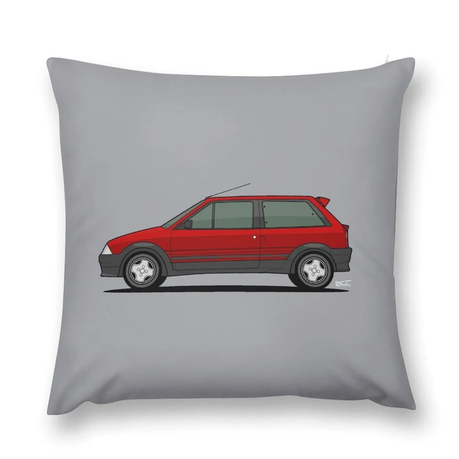 Citron AX GT Single Illustration Throw Pillow Cushion Cover Bed pillowcases Couch Cushions pillow