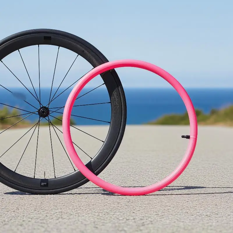 700c Tpu Inner Tube 700Cx23-32C Road Gravel Bike Plastic Valve & Removable Metal Valve Core External Thread Tube Bicycle Tire view 6