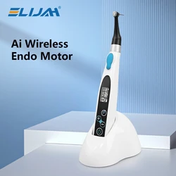 9 Programs Cordless Dental Endo Motor 16:1 Dental Reduction Contra Angle Root Canal Rotary Motor Dentistry Equipment Tools