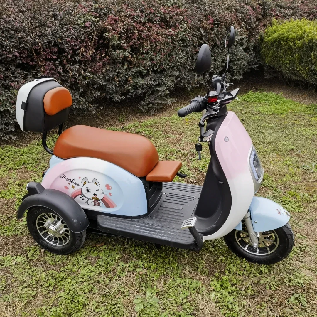 2023 New Electric Scooters Cute Pattern 2 Seater 3 Wheels Electric Motorcycle in Philippines for Adults