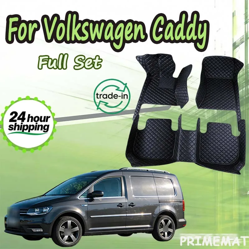 

Автомобильные коврики для VW Volkswagen Caddy 2K 2015~2019, водонепроницаемые, аксессуары для авто, коврики для пола автомобиля, автомобильные аксессуары