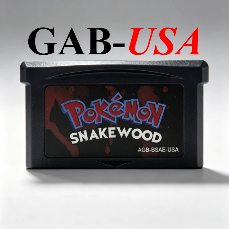 USA GBA Pokémon Spielmodul 32-Bit Videospielkonsolen-Karte AshGray Liquid Crystal Light Platinum Spielkarten-Sammlung Geschenk – Detail 5