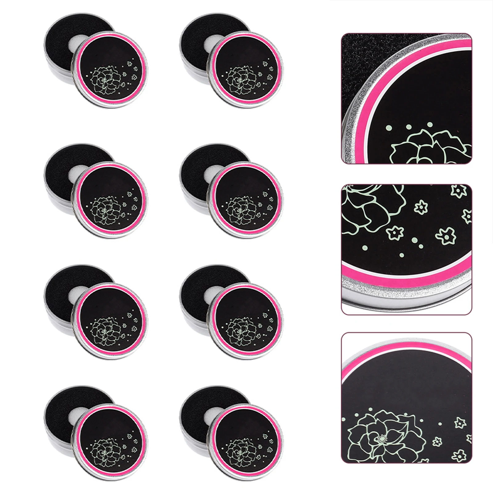 

20pcs Cleaning Sponge for Makeup Brush Easy to Wash Quick Dry Lovely Pattern Surface Design Women Accessories