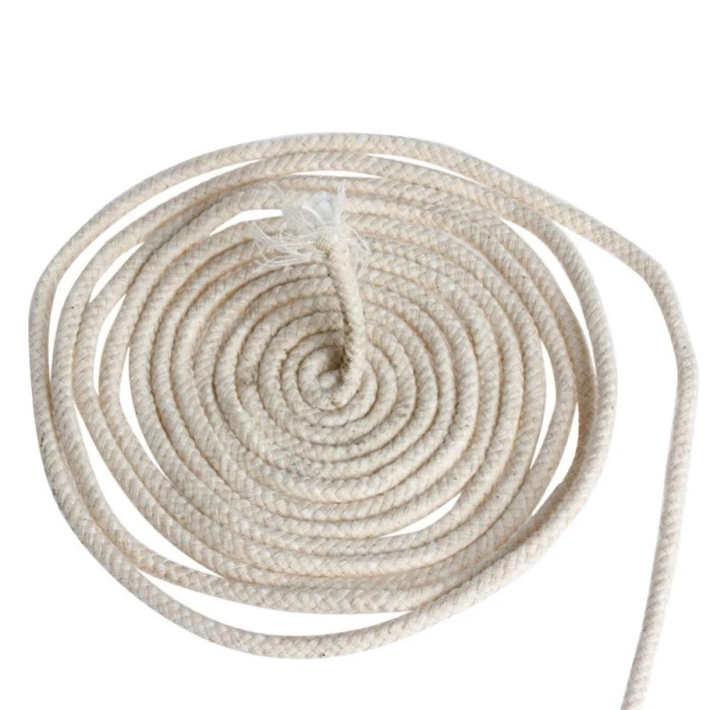 Length 3M Round Cotton Wick Kerosene Alcohol lamp Burner For Oil Wine Bottle Kerosene Burner Product Accessory 2/3/4/5/6/8mm