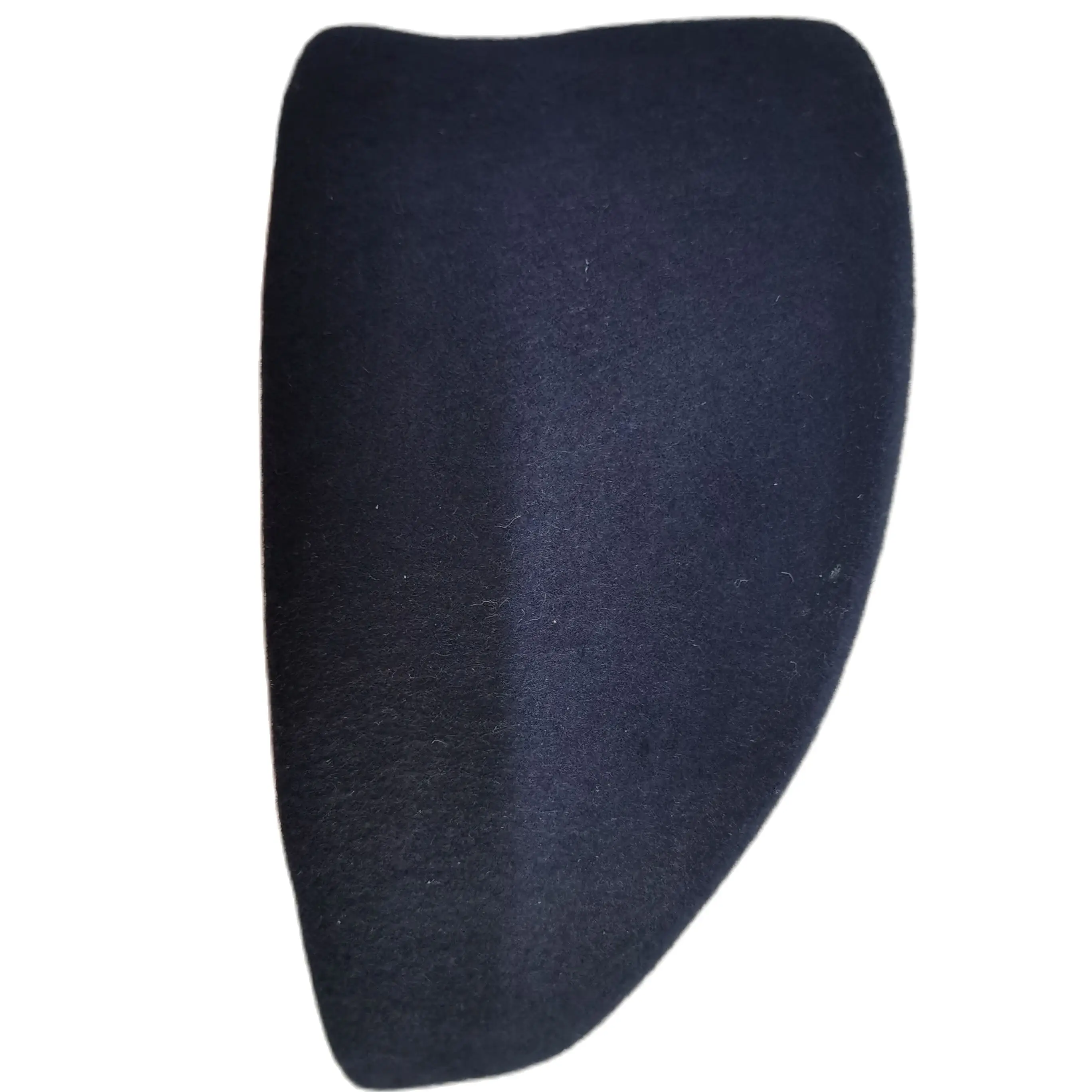 Navy Blue Fascinator  Wool Felt Pillbox Hat  Base