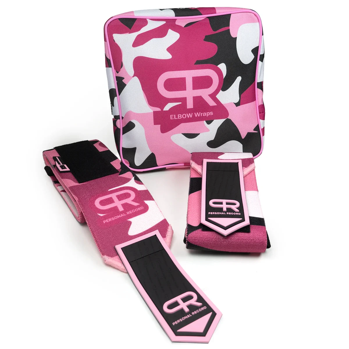 PR Heavy Duty Premium-Ellenbogenbandagen, persönliche Aufzeichnung, Tarnung, Mosaik, Ellenbogenbänder, Gewichtheben, Kreuzheben, Fitness, Ellenbogenstütze – Detail 8