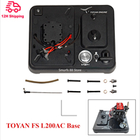 TOYAN FS L200AC Engine Model Metal Base DIY Assembly Kit Suitable for FS L200AC Twin Cylinder Nitro Engine Model Gift