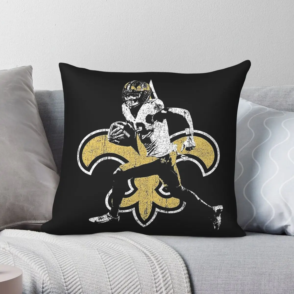 Chris Olave Square Pillowcase Polyester Linen Velvet Pattern Zip Decor Pillow Case Home Cushion Cover
