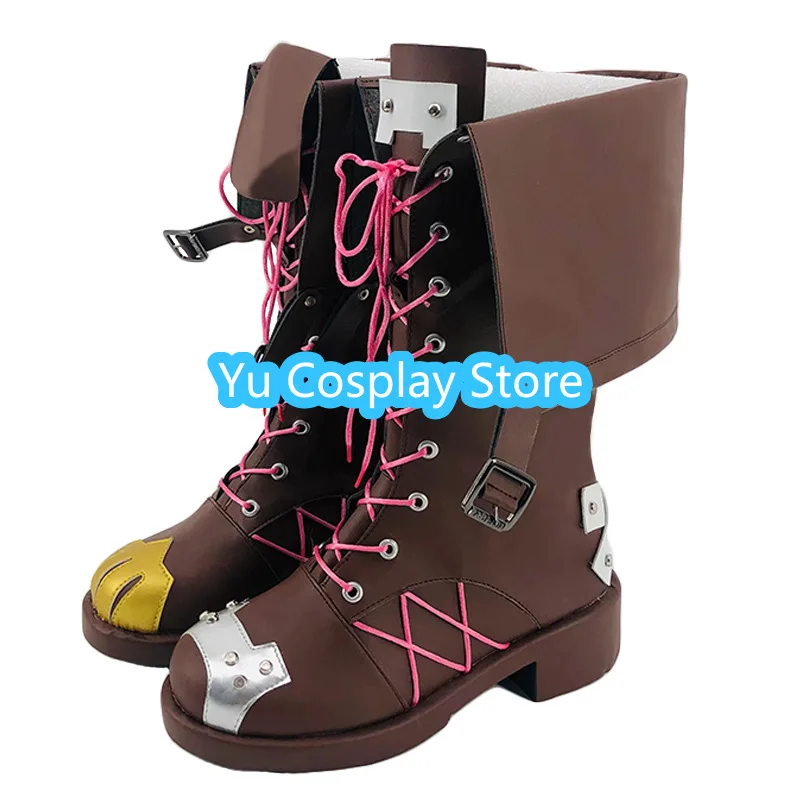 Yu Cosplay Store L of Legends Arcane Jinx Cosplay ShoesAnime Halloween Party Role Playing Game Men's and Women's Clothing Props