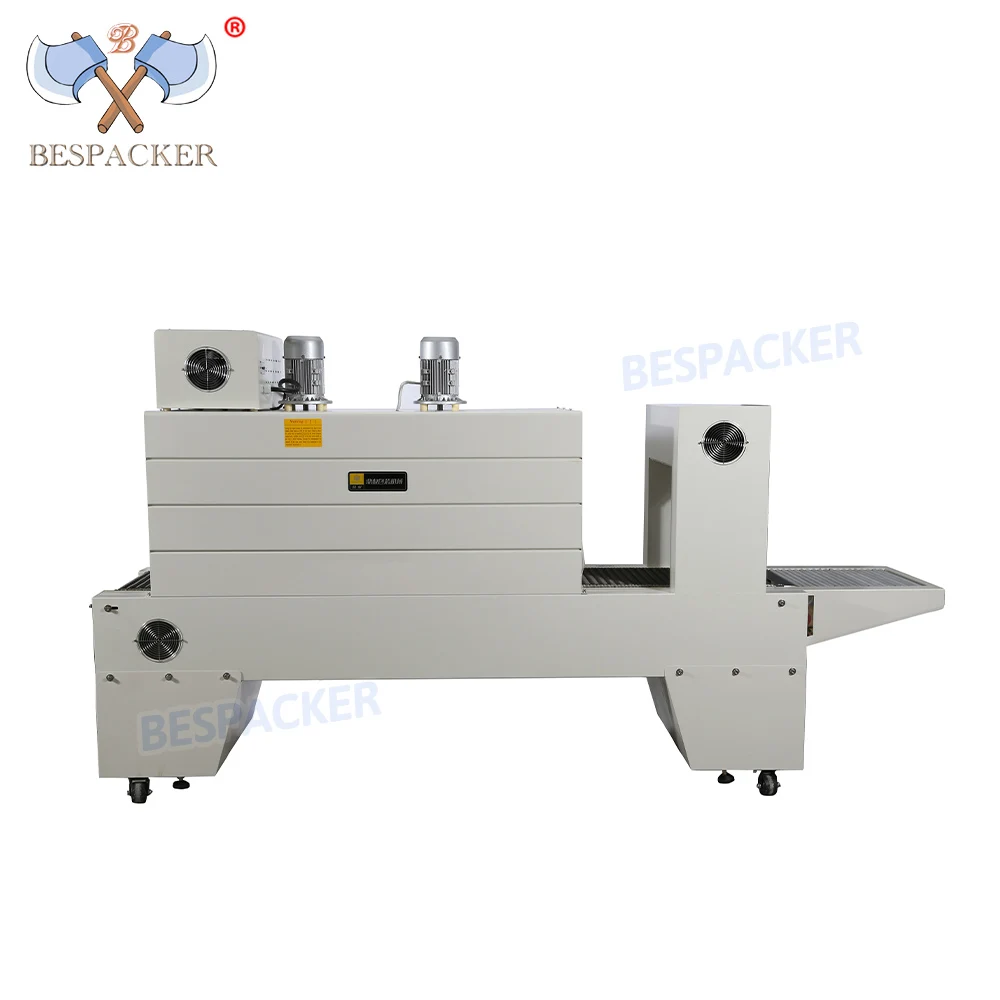 Bespacker BSE-5040 Automatic PE Film Water Bottle Wrapping Shrink Packaging Machines