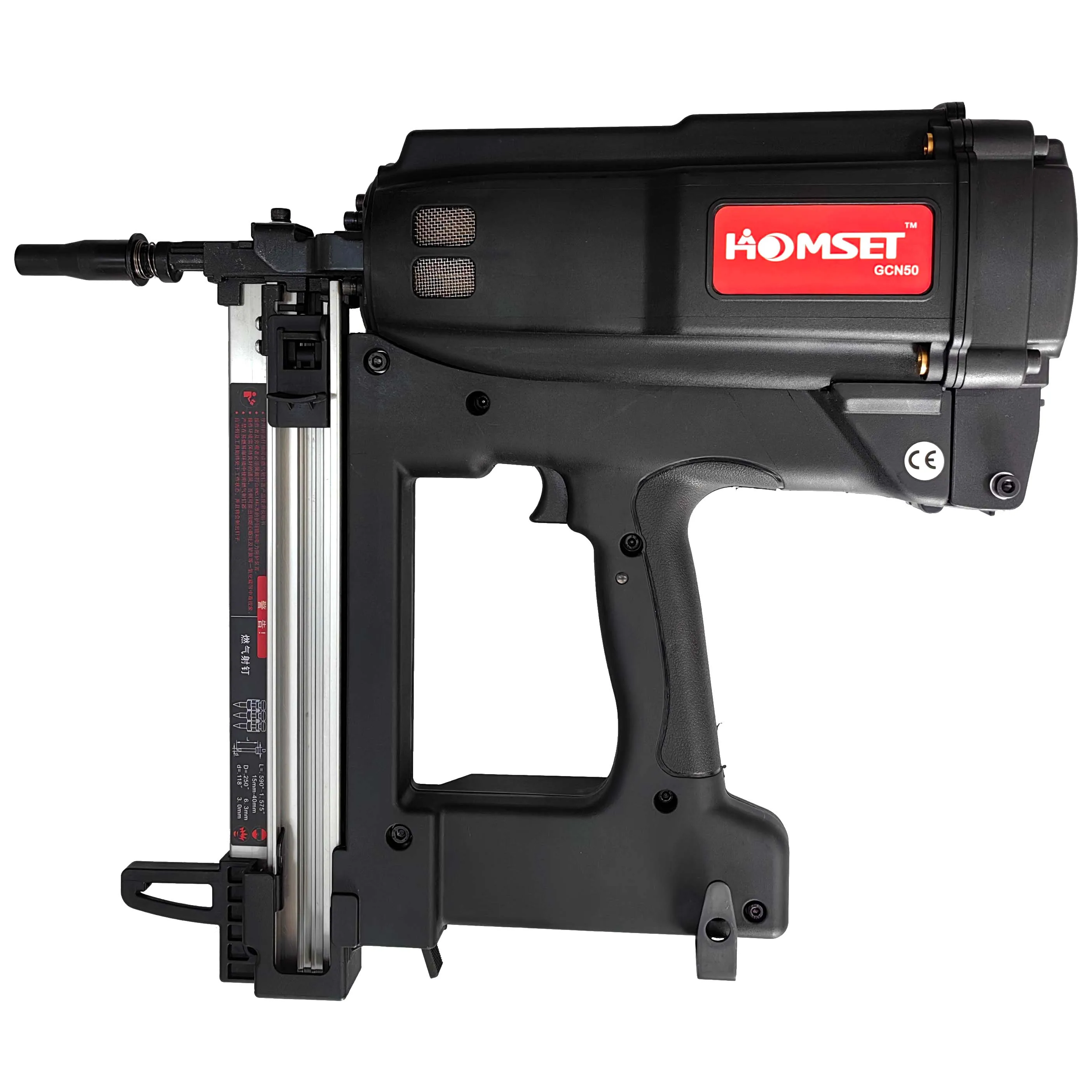 

Пистолет для бетонных гвоздей высокой мощности GCN50, инструменты для крепления