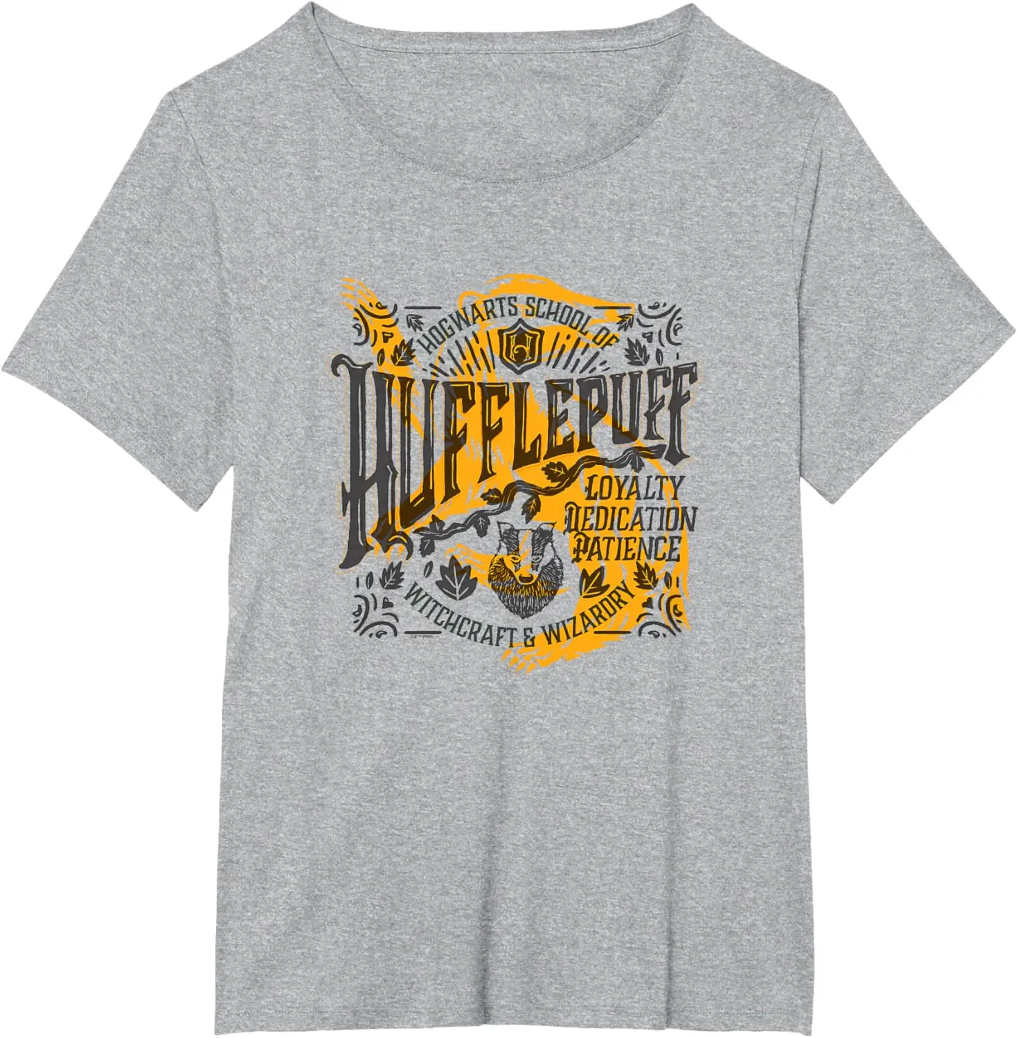 r House Of Hufflepuff Loyalty Dedication Patience T-Shirt