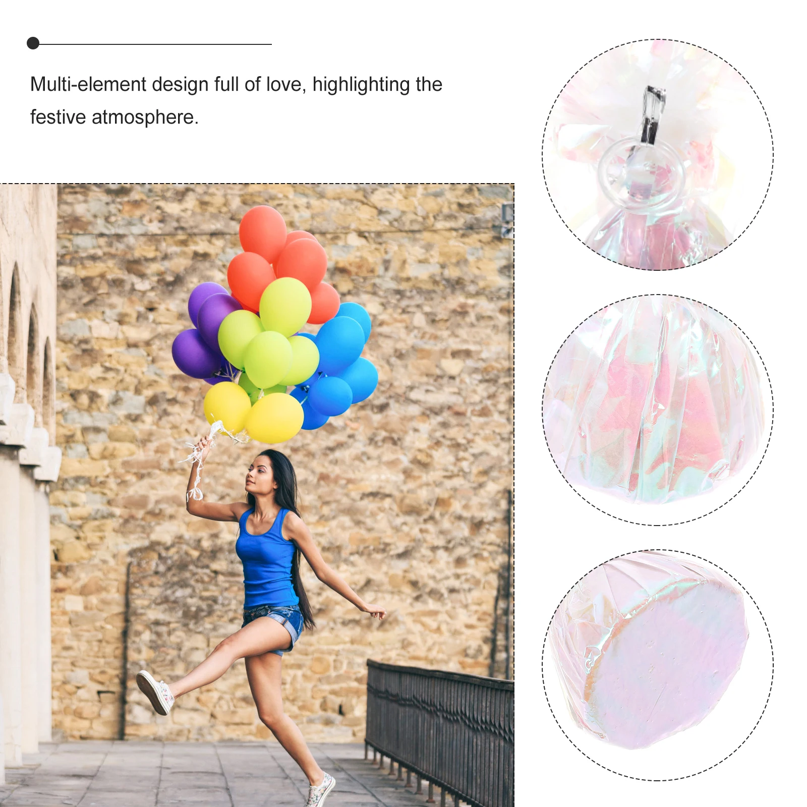 

12 Pcs Balloon Weight Block Silver Letter Helium Party Decorations Wedding Balloons Accessories Creative Charm