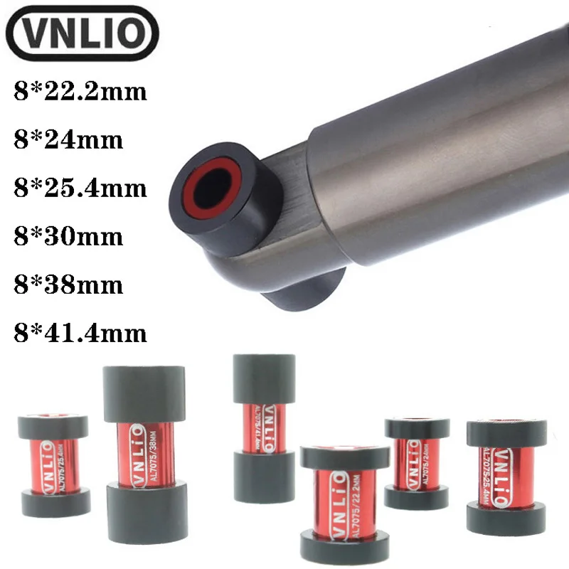 

VNlio Mountain Bike Rear Shock Absorber Bushing Turning Point Outer Diameter 12.7 Inner Diameter 8 Shock Absorber Accessories
