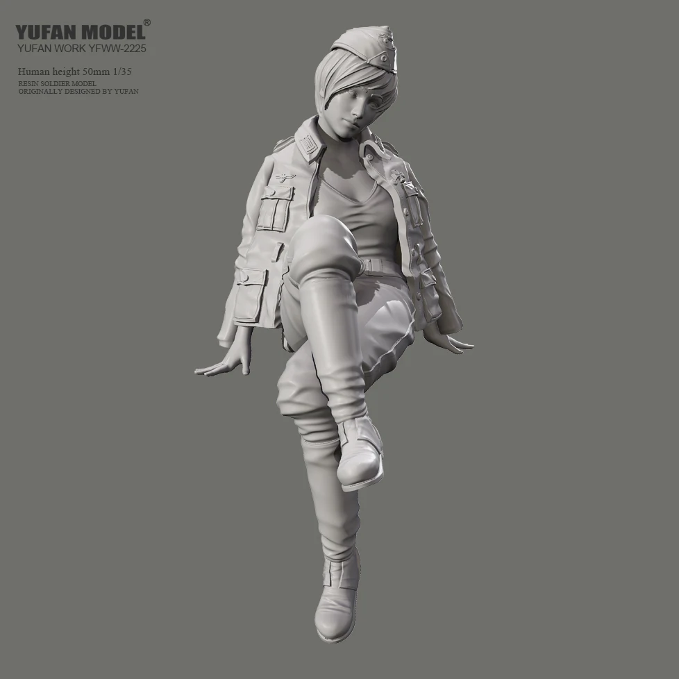 YUFAN MODEL1/35 Resin model kits figure beauty colorless and self-assembledYFWW-2225