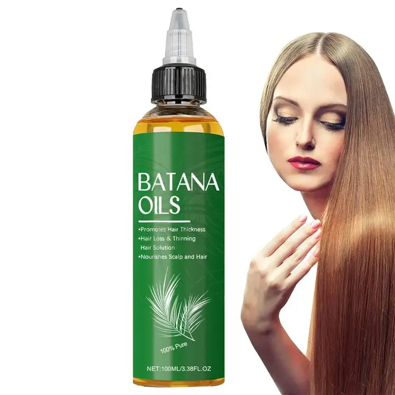 100ml Batana Hair Growth Oil Nourishing Hair Batana Care Oil African Fast Hair Growth Batana Hair Oil Thick Hair Essentiall Oil