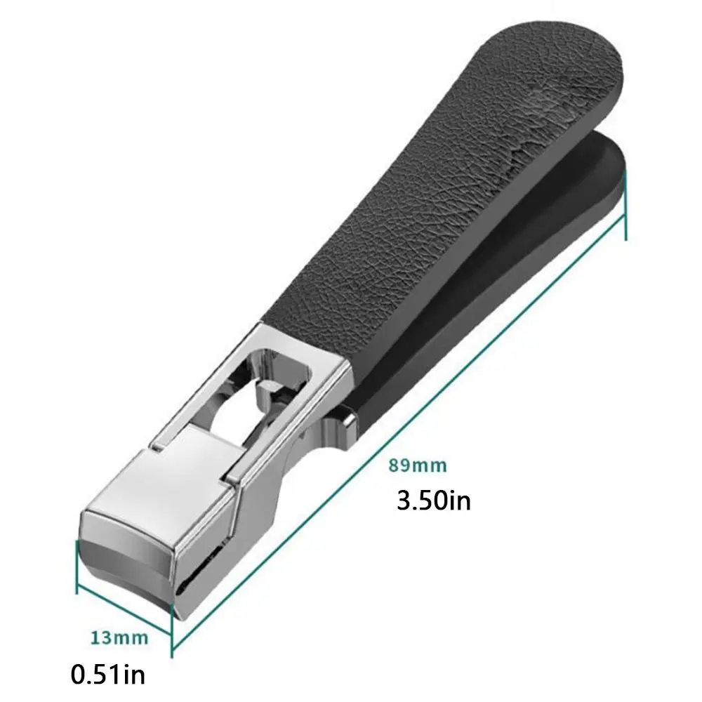 스테인레스 스플래쉬 방지 손톱깎이, 넓은 턱 개방, 두꺼운 발톱, 단단한 손톱 커터