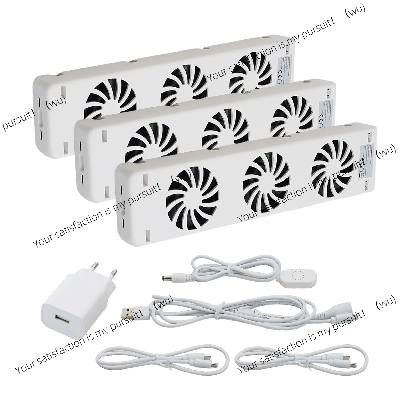 

Fireplace magnetic cooling fan, 300x69x30mm radiator heater, automatic thermostat