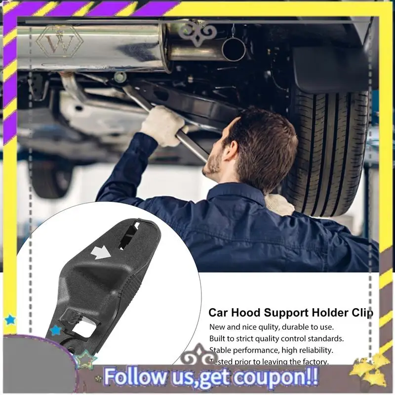 ABXV-Car Hood Rod Support Holder Clip Fit For Lexus Is300 Gxe10 Jce10 2001-2005 53455-53010