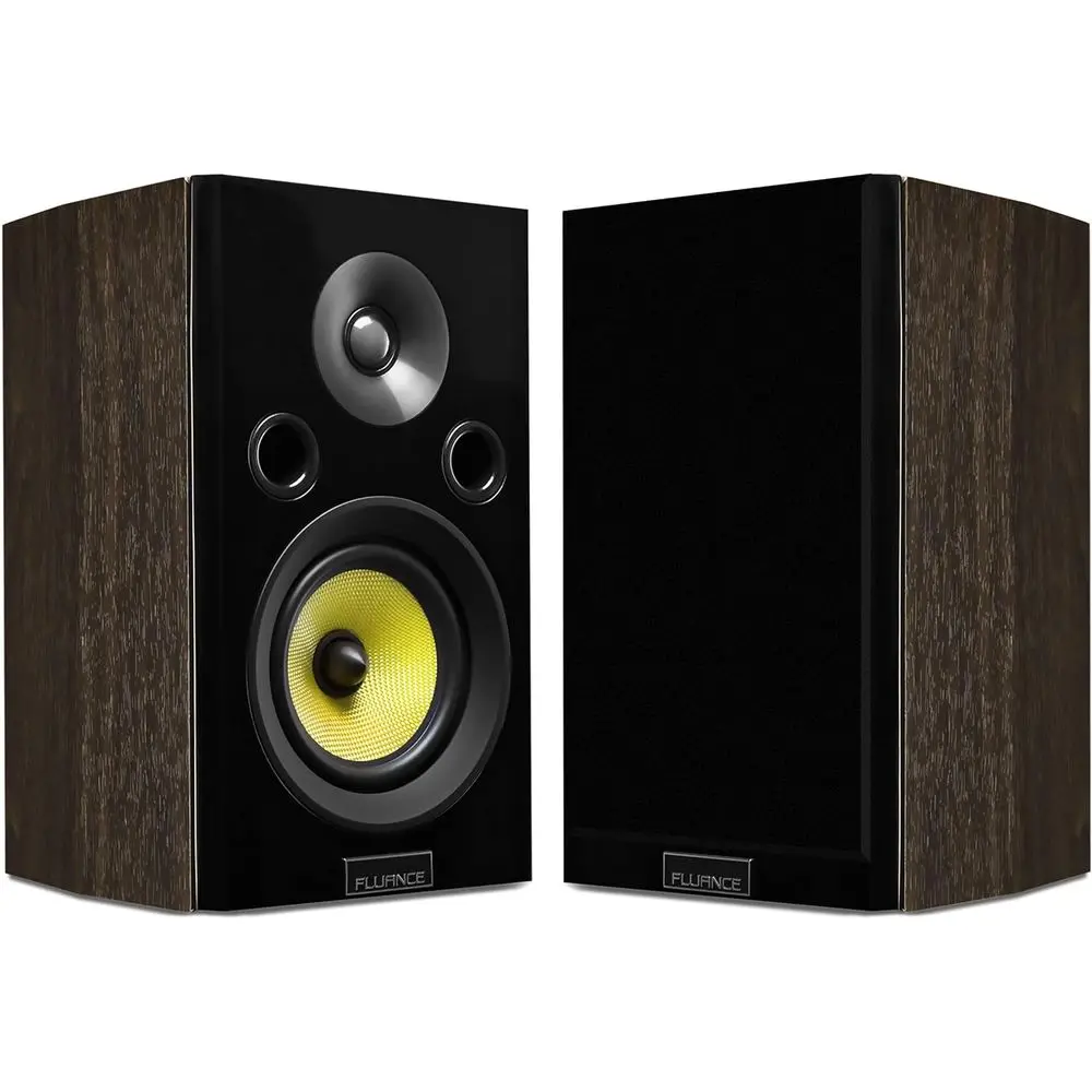 

Signature Hii 2-Way Bookshel Surround Sound Speakers or 2-Channel Stereo Listening or Home Theater System - Natural Walnut/Pair