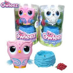 Original Owleez Flying Baby Owl Interactive Toy with Light and Sound Dolls Accessories Girls Play House Toys Holiday Gifts